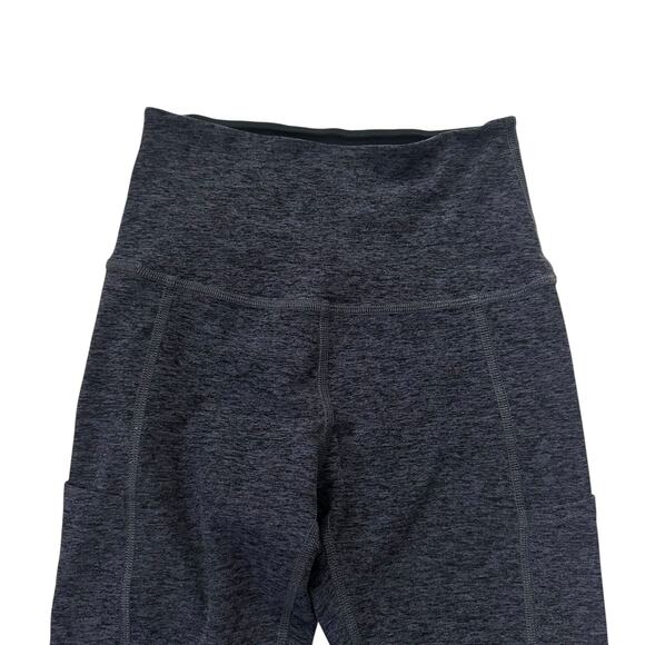 Beyond Yoga Charcoal High Rise Leggings w/ Side Pockets Women's Size Small | 5-9 - Picture 4 of 7